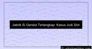Jabrik Si Gendut Tertangkap Jual Slot Online