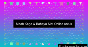 Mbah Karjo Ajarkan Slot Online Ke Remaja Sekolah