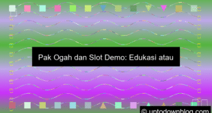 Pak Ogah Gunakan Slot Demo Untuk Anak Sma