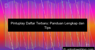 pintuplay daftar terbaru