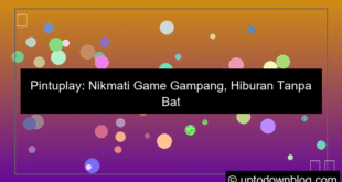 desain pintuplay game gampang