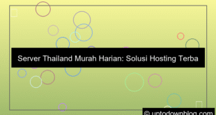 server thailand murah harian