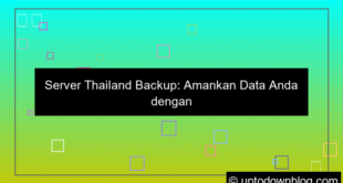 server thailand backup